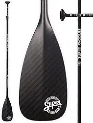 SUP Paddle – Pás de fibra de carbono e fibra de vidro – 3 peças ajustáveis com lâminas de desempenho de fibra de carbono ou fibra de vidro – Pás de pé de eixo de carbono, fibra de vidro ou alumínio