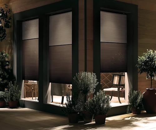 Miniatura 8 de MOOD Persianas celulares personalizadas  El lujo cumple con la función  Inalámbrico de arriba hacia abajo  Celdas de panal de abeja filtrantes de