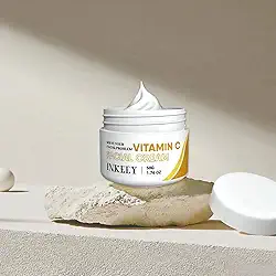 Creme hidratante facial com vitamina C e ácido hialurônico, hidratante facial para mulheres e homens, pele seca, rugas, hidratante, nutritivo, cuidados com a pele, 50 ml