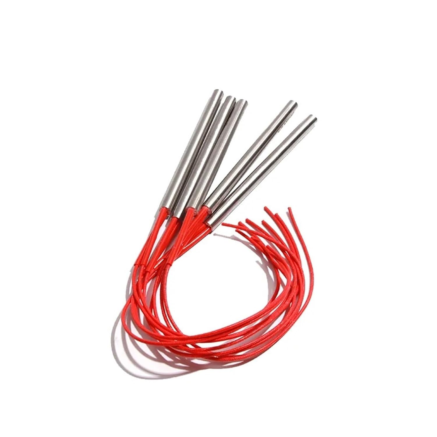 110V/220V/380V 16MM Electric Cartridge Heating Rod 98/100/105/110/115MM Heater Element 390/400/420/440/450W 5Pcs(380V_16X98MM 390W)