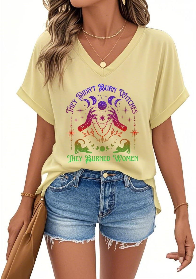 They Didn't Burn Witches They Burned Women Shirt, They Didnt Burn Witches They Burned Women Shirts Women Man - Image 4