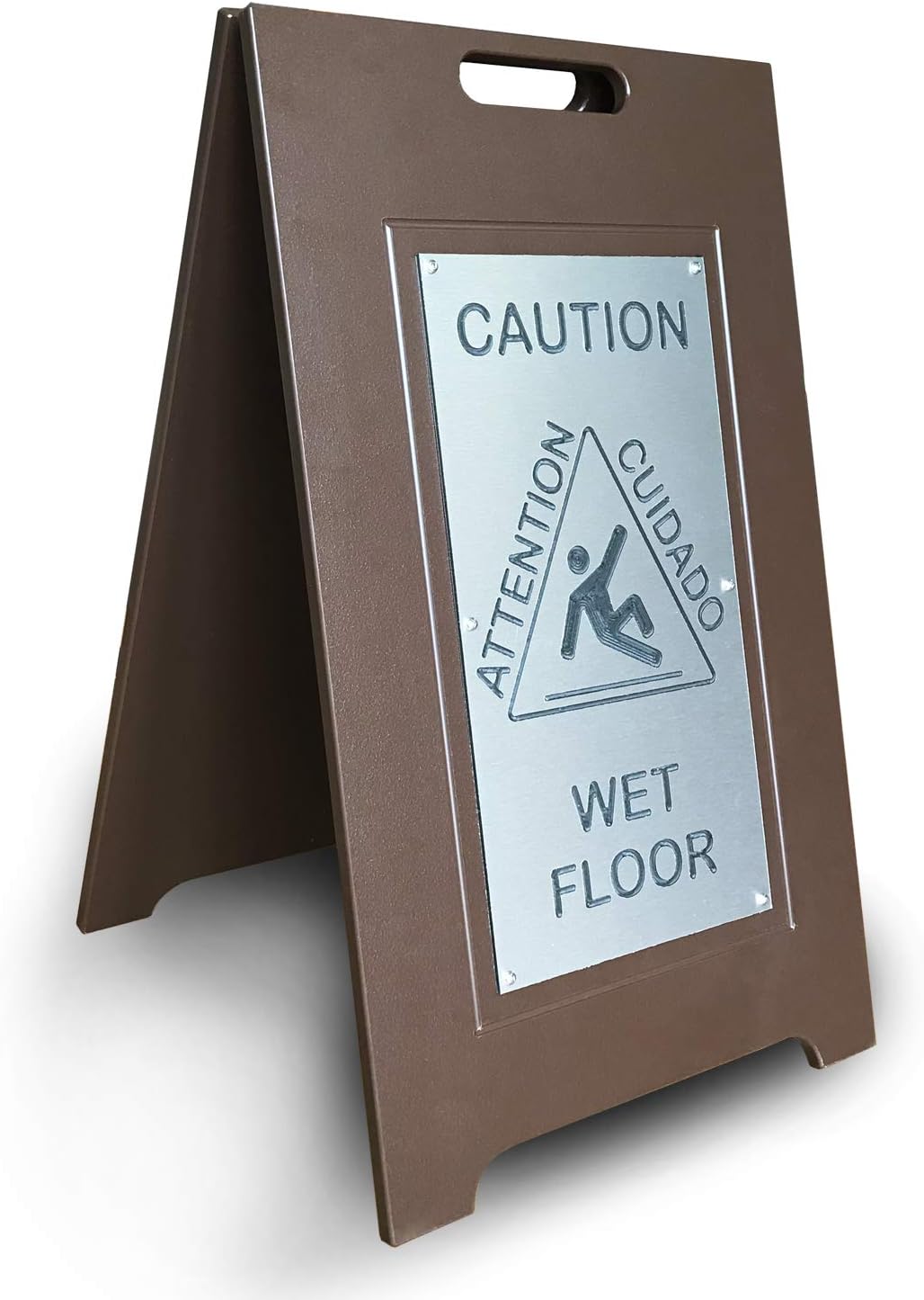 R3 Site Furnishings AF1424RP/BNCaution Wet Floor 2Sided