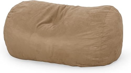 Christopher Knight Home 313872 - Puf, color beige, pequeño