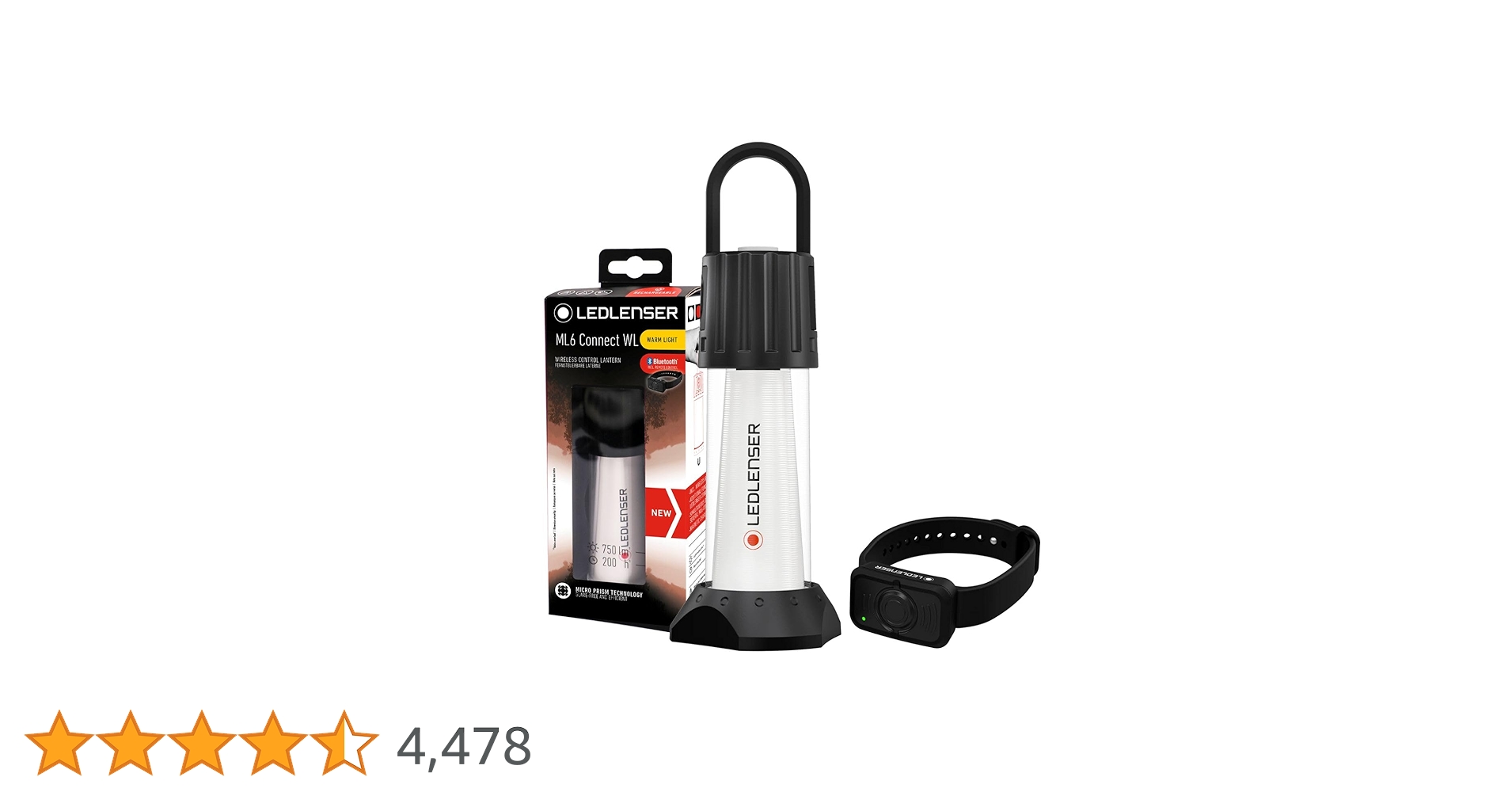 Amazon | Ledlenser(レッドレンザー) ML4 Warm 暖色LEDミニ