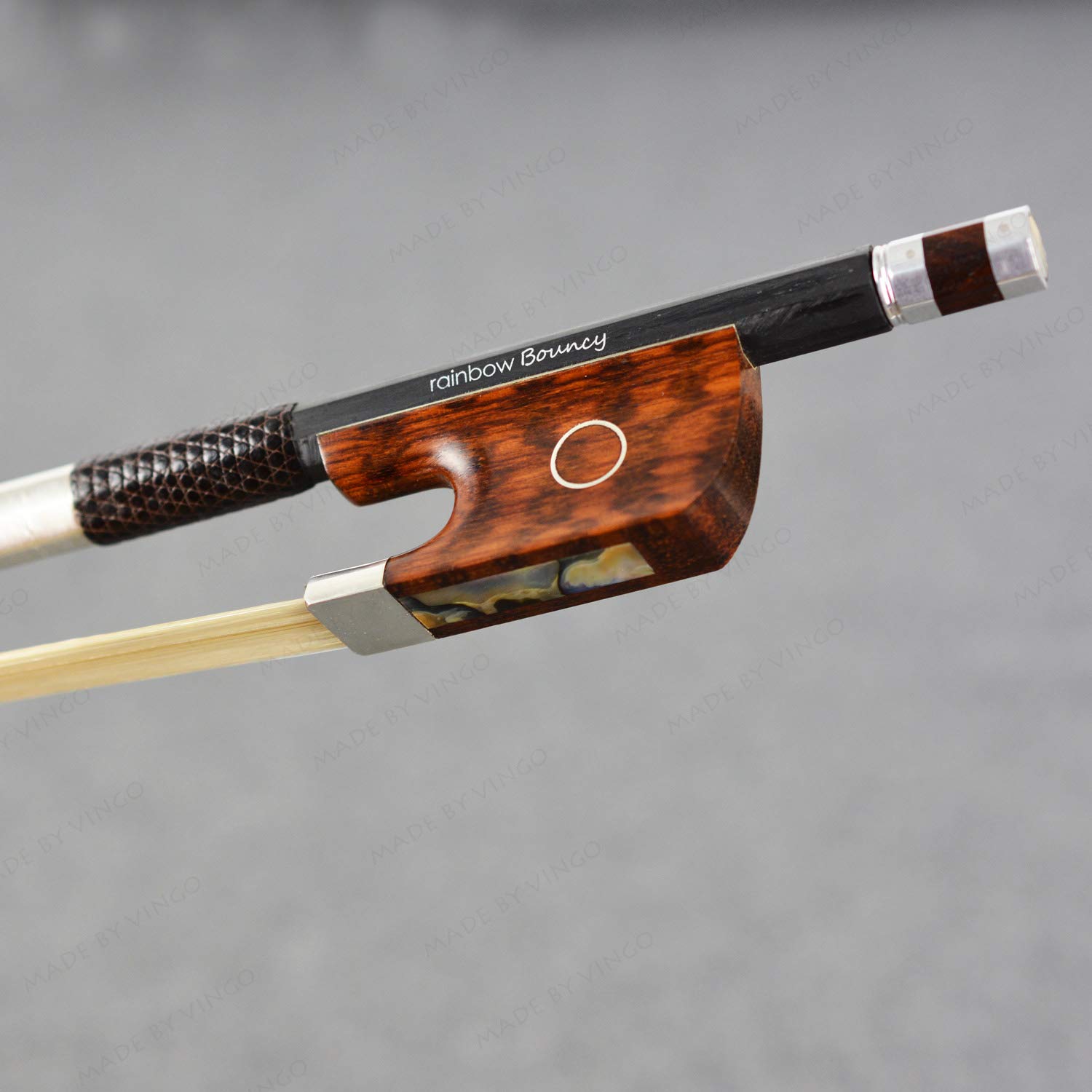 VINGOBOW Rainbow Bouncy Pure carbon カーボン Amazon.com: Rainbow Bouncy Pure Carbon Fiber Violin Bow TOP CF