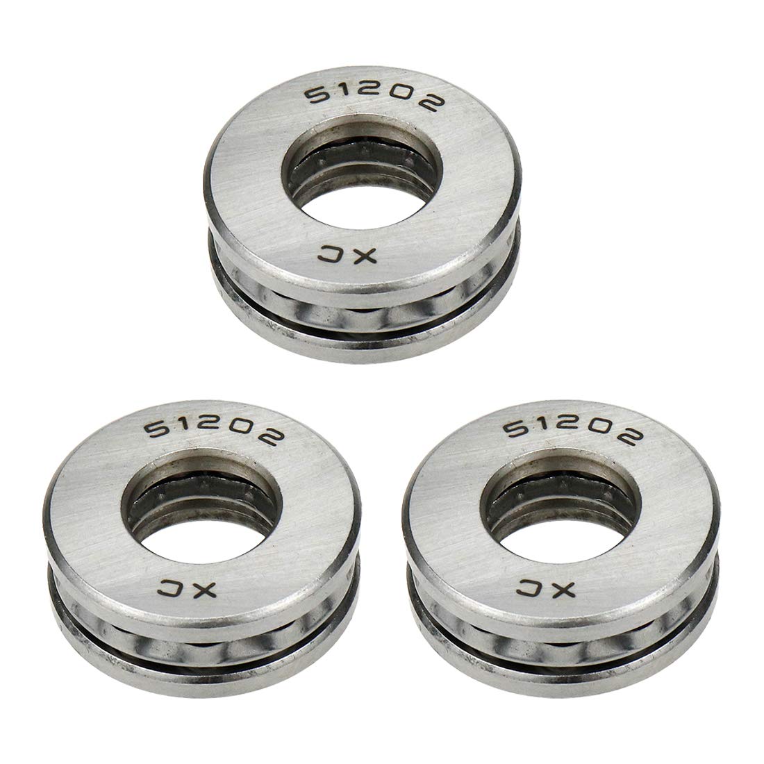 51202 Thrust Ball Bearings - Pack of 3 -1
