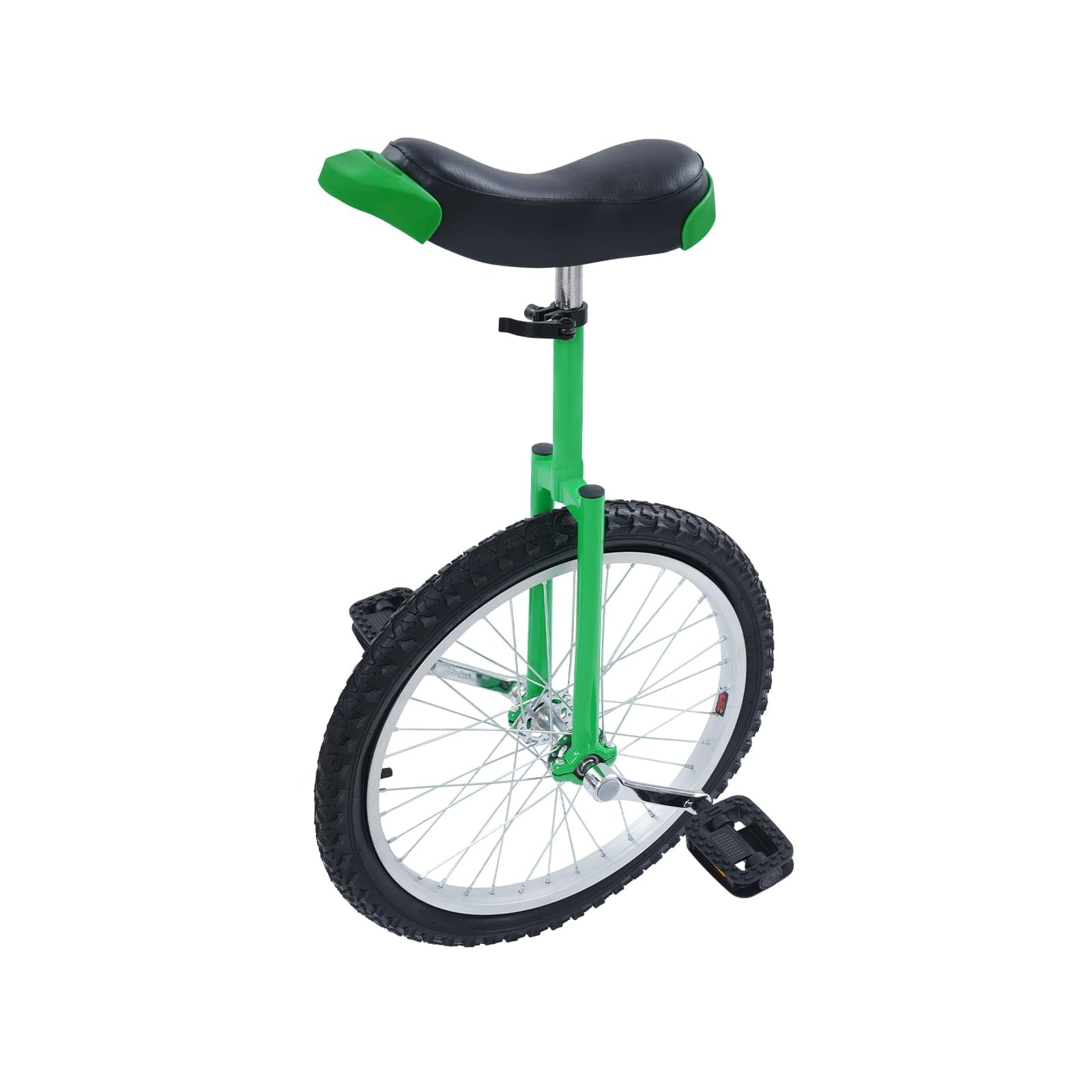 20 Inch Wheel Unicycle with Height Adjustable Outdoor One Wheel Bike for Fitness &amp; Balance Training 165 lbs Capacity