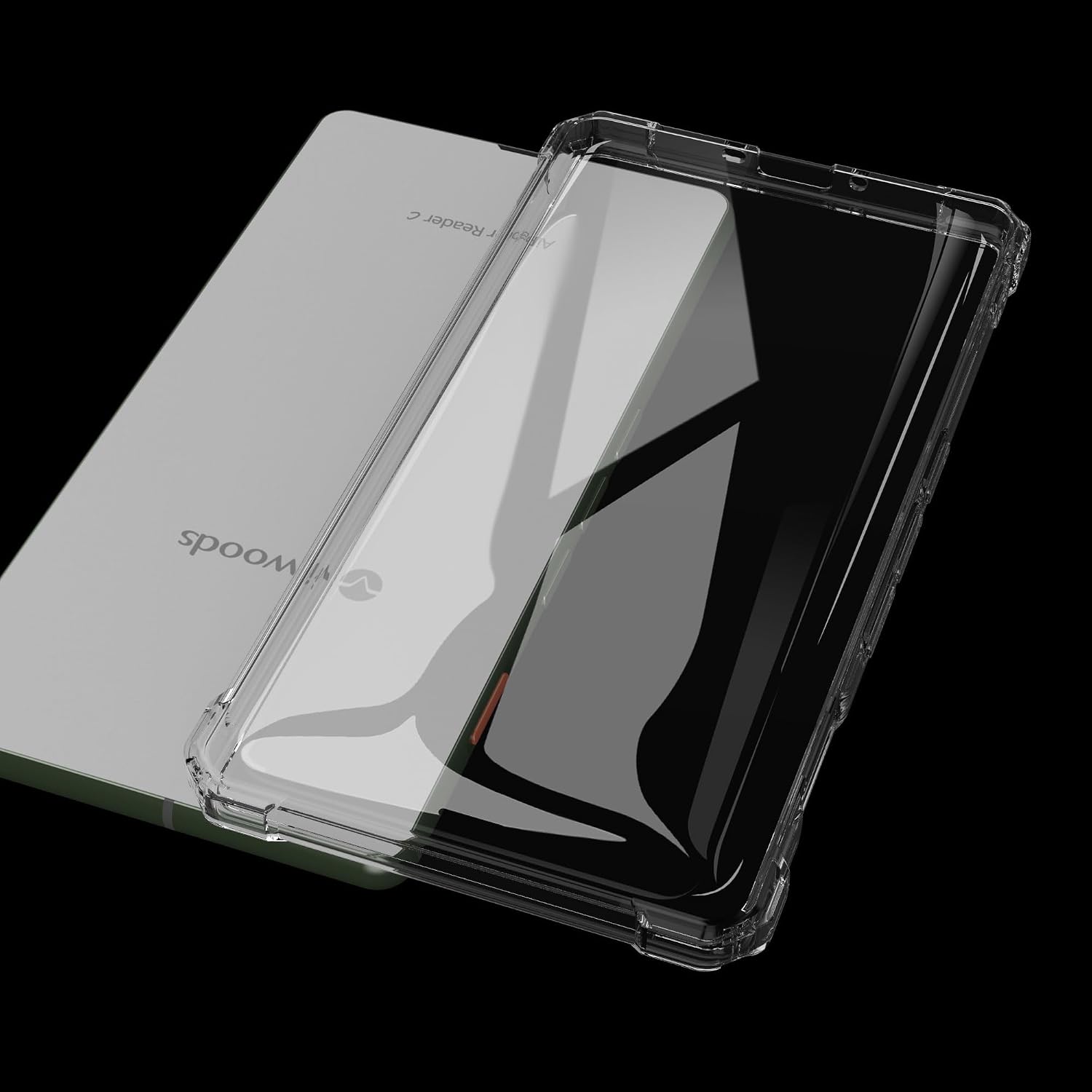 Clear Case for VIWOODS AiPaper Reader & AiPaper Reader C (6.13",2025 Released),Ultra-Thin Lightweight TPU Transparent Flexible Soft Back Cove (Clear)