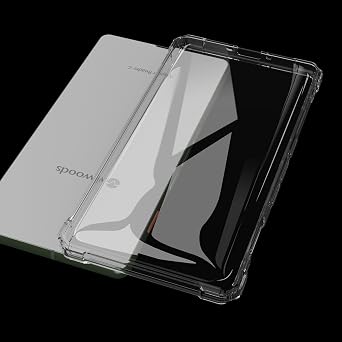 クリアケース VIWOODS AiPaper Reader & AiPaper Reader C用6.1インチ、2025年発売用、超薄型軽量TPU透明で柔軟なソフトバックコーブ クリア