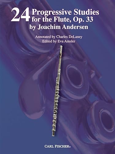 24 progressive studies for the flute, op. 33 flute traversiere