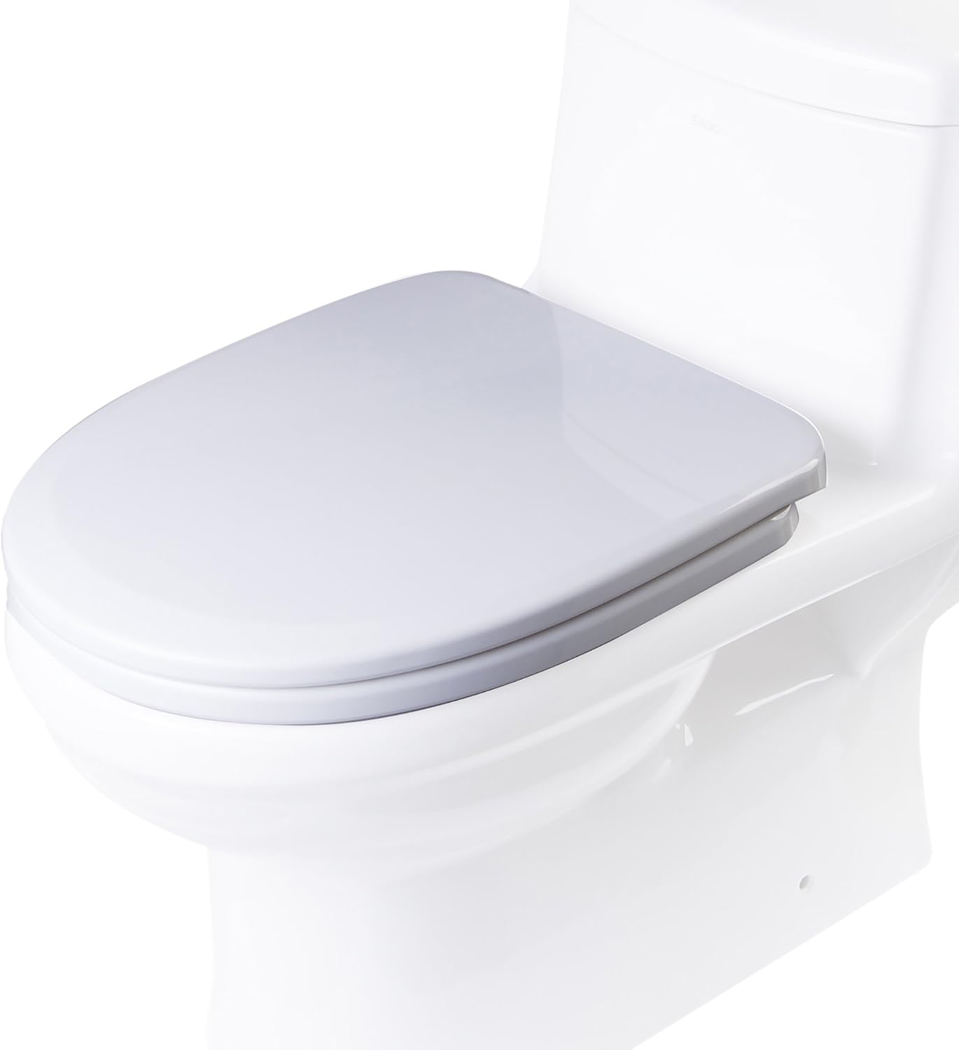 EAGO R-222SEAT Replacement Soft Closing Toilet Seat for TB222, White