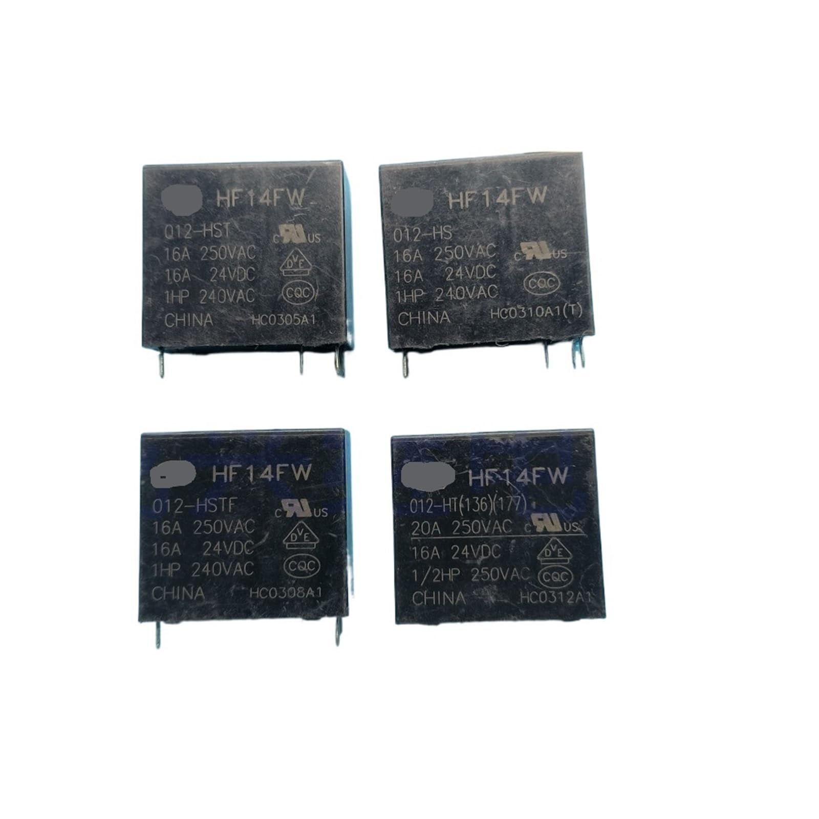 Relé HF14FW 012-HST JQX-14FW para reparar tarjetas de lavadoras y climatización