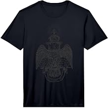 Mens 33rd Degree Freemason Eagle Scottish Rite Mason T-Shirt Performance T-Shirt