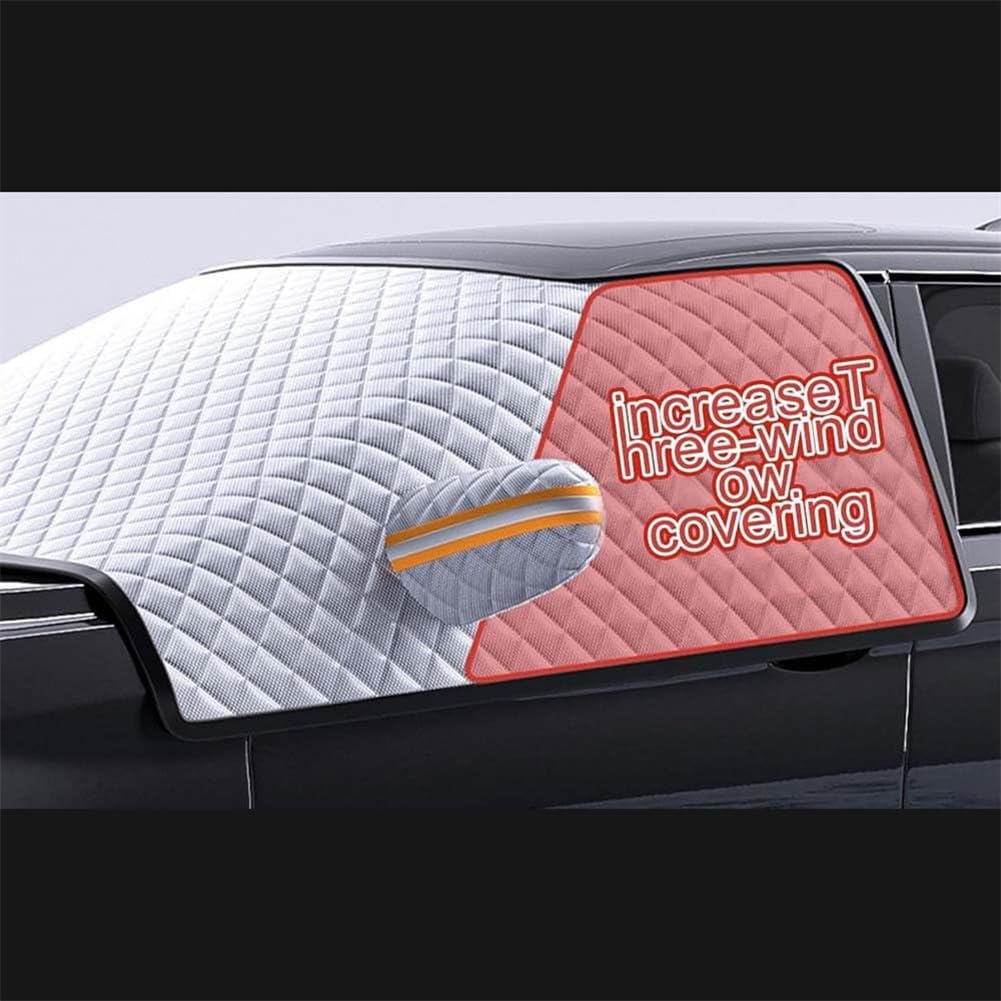 Couverture Pare-Brise Voiture pour Escort 2015-2019, Couverture Antigel Voiture Housse Pare Brise Hiver Résister La Grêle Accessoires