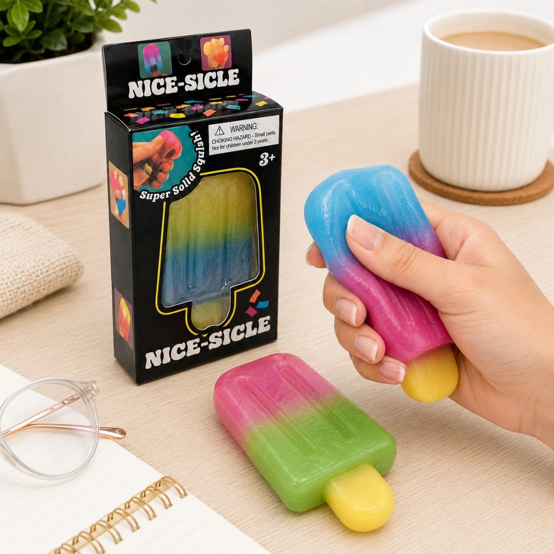Wanna Party Ice Cream Squishy - Stress Relief Toy -2