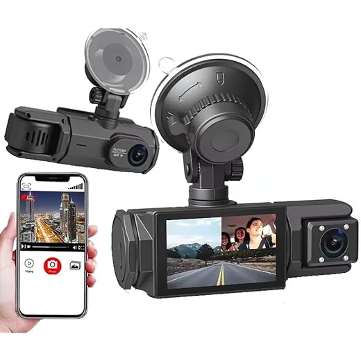 Maizic Triplex 4K Dash Cam 3 Channel