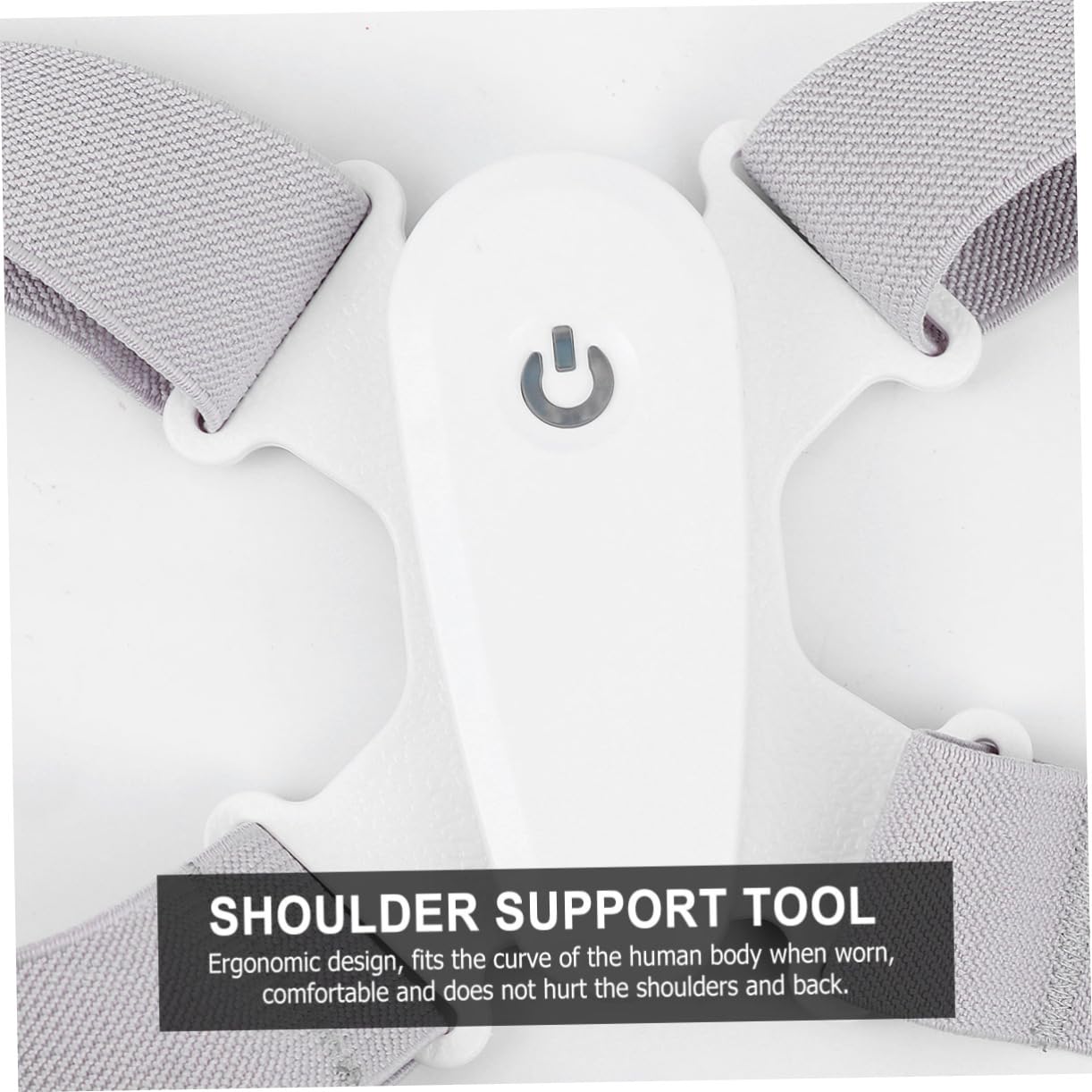 HAWILLOSCH 1 Set Belt Posture Correct Belt Belt Belt Intelligent Posture Belt for Humpback Belt Posture Correction Belt Belts for Invisible Belt Abs Grey