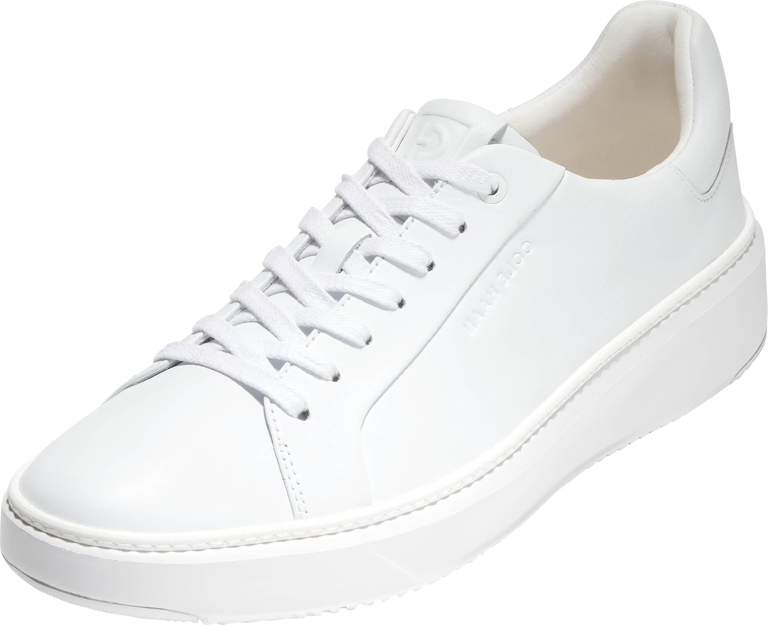 Cole Haan Men's Grandpro Topspin Sneaker, Optic White, 8 Wide - Image 1