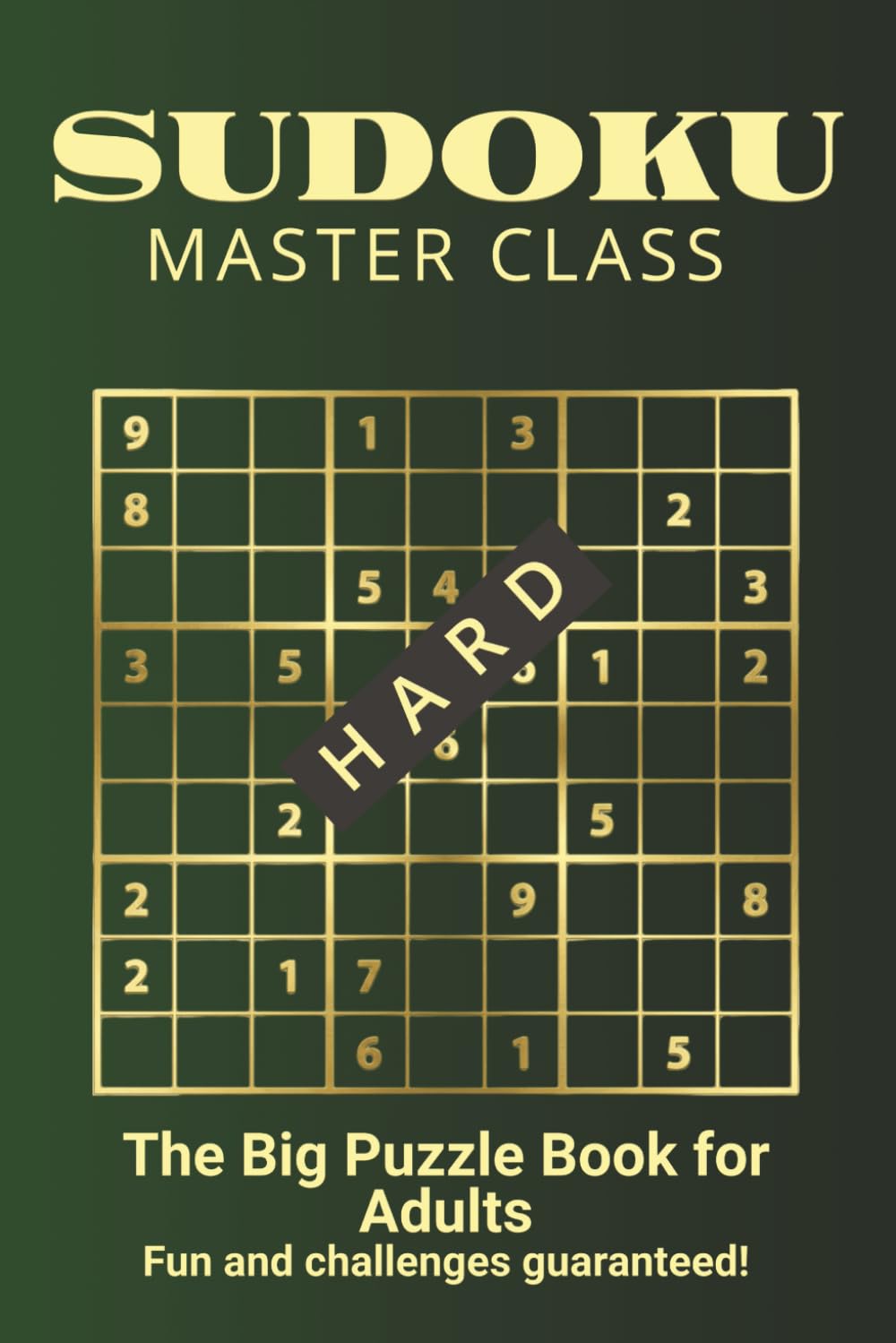 360 Sudoku hard puzzles: Hard puzzles for adults and seniors with solutions