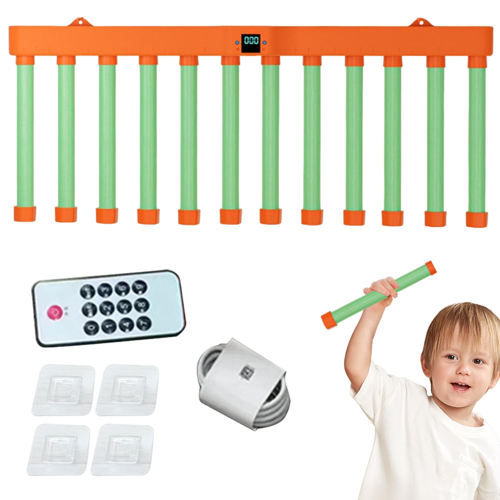 Catching Sticks Spiel – Reaktionsspiel | Einstellbare | Reaktionsgeschwindigkeit Spielzeug | Spaß Handkoordinationsspiele – für Zuhause, Kindergarten, Vorschau