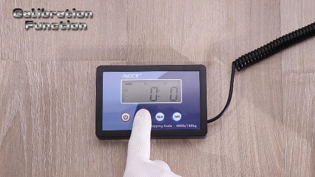 ACCT Drahtlose Paketwaage 200kg - Präzise Versandwaage Mit Haltefunktion Und USB-Akku