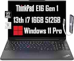 Amazon.com: Lenovo ThinkPad E16 Business Laptop (16
