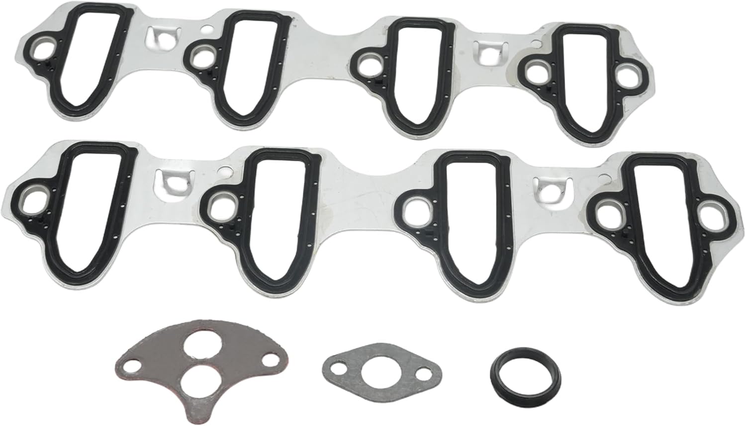 Intake Manifold Gasket Set Replcement for Chevrolet 2000-2017,Compatible with Chevrolet Silverado 1500 2500 Express,Tahoe,Replcement for GMC Sierra,Yukon,for 6.0L 5.3L 4.8L 6.2L V8 Engine
