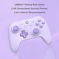 Vista 4 de 8Bitdo Ultimate 2C Wireless Controller (Hall Effect Joystick Update) for Windows PC and Android, with 1000Hz Polling Rate, Remappable L4/R4 Bumpers