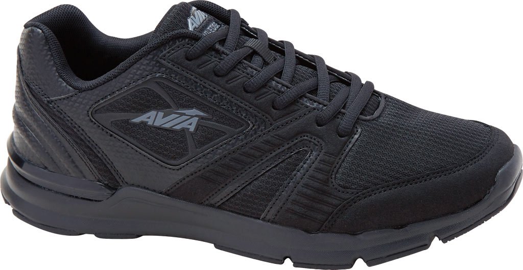 Avia Men's Avi-Edge Cross Training Shoe,Black/Iron Grey,US 7.5 M
