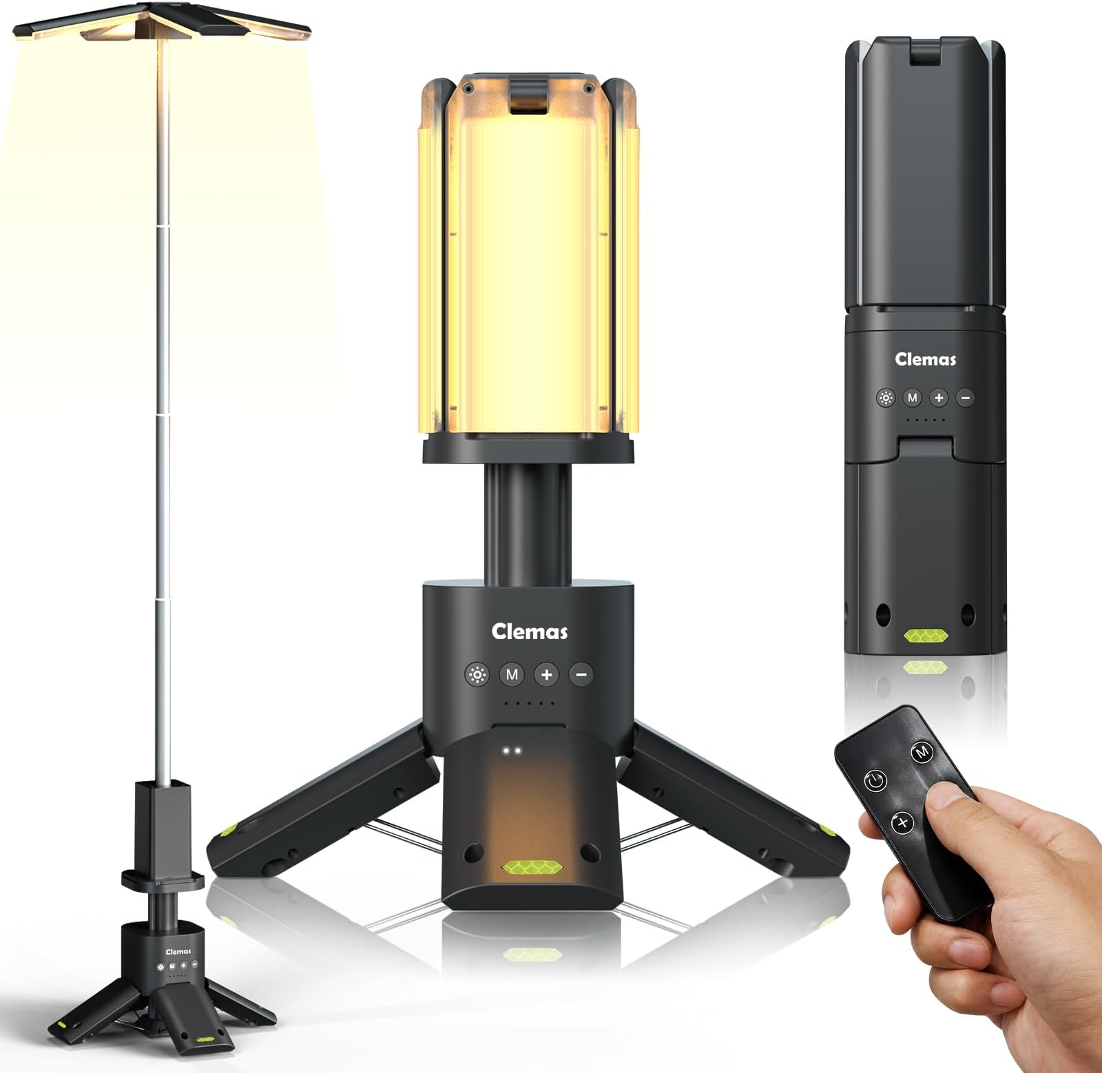 Telescopic Camping Lights Rechargeable 14000 mAh Led Multifunction Magnetic Lanterns Job Site Lighting Cordless Dimmable Camping Tent Lamp Portable Power Supply 6000LM IPX5 Waterproof