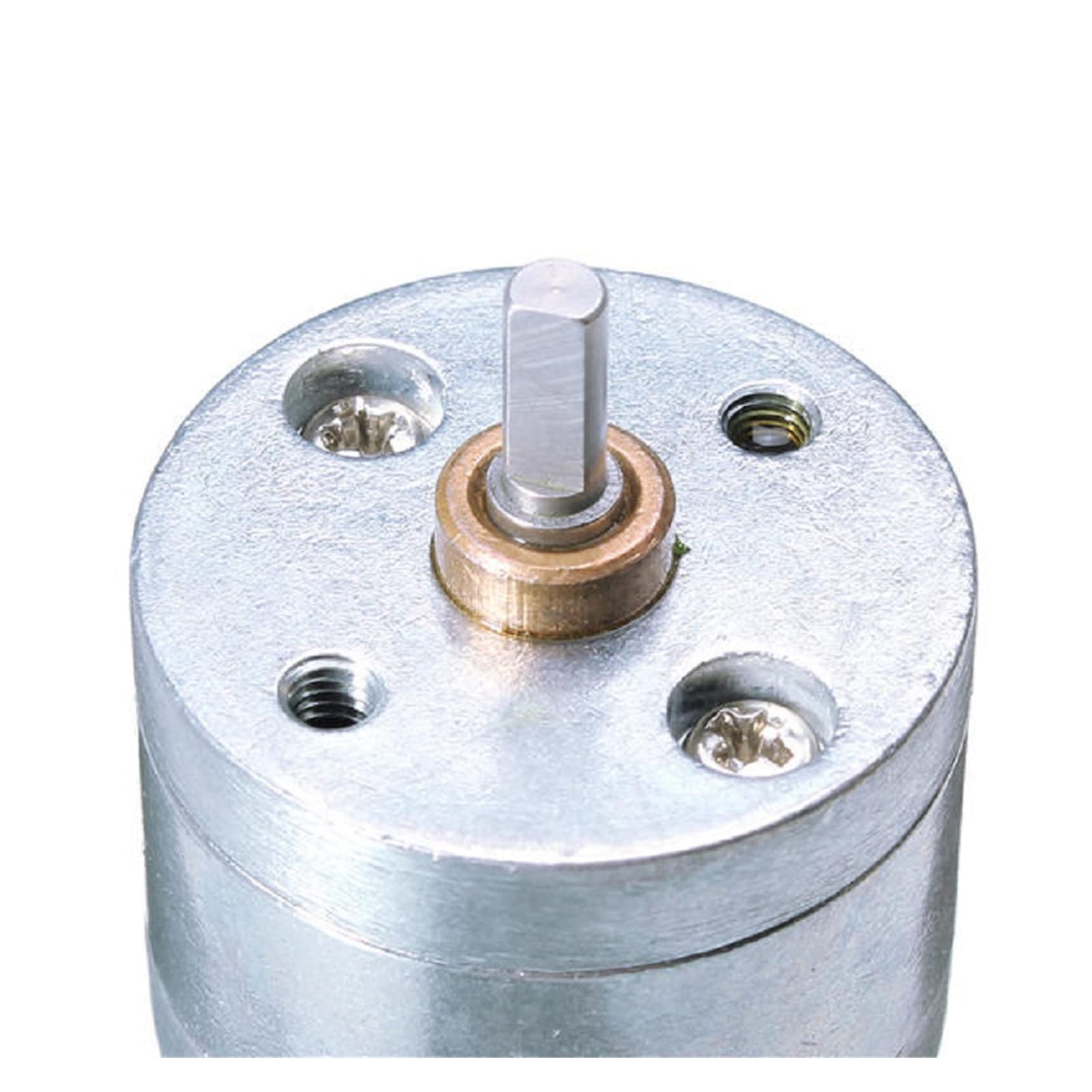 Motore DC JGA25-370 DC 6V 12V Motoriduttore Motoriduttore elettrico Coppia elevata 5/10/15/30/60/100/150/200/300/400/500/1000/1200 Giri/min: 5, Tensione: 12V motore speciale