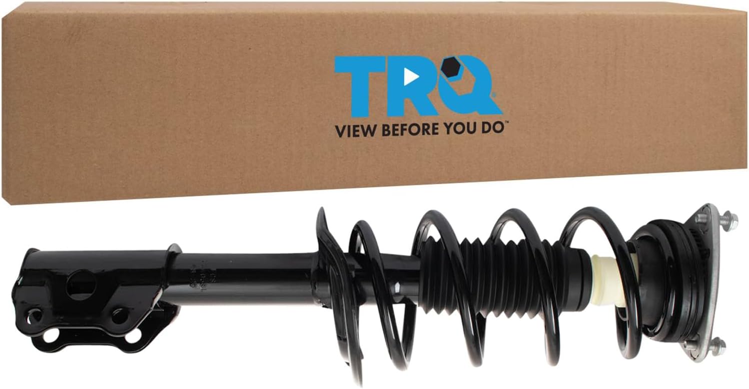 TRQ Front Left Strut and Spring Assembly Coil Spring Compatible with 2020-2022 Ford Explorer