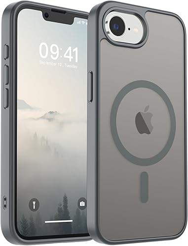 Miniatura 164 de SUPFINE - Funda magnética para iPhone 14 Pro Max (compatible con MagSafe), (protección contra caídas de grado militar de 10 pies), delgada, Negro