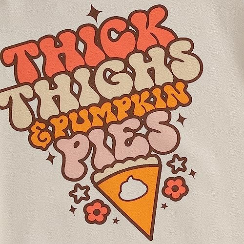 My First Halloween Baby Girl Boy Outfit Newborn Pumpkin Pie Romper Sweatshirt Thick Thighs Thanksgiving Clothes3