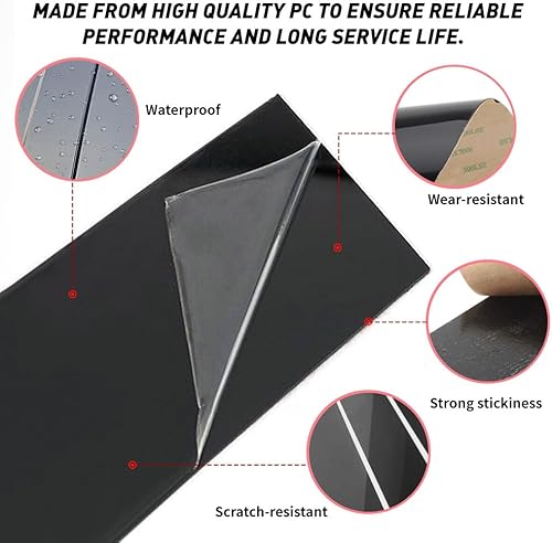 Miniatura 3 de Three T Cubierta de Moldura de Postes de Pilar de Ventana de Puerta Lateral de Automóvil para KIA Forte 2019 2020 2021 2022 2023 Sedan