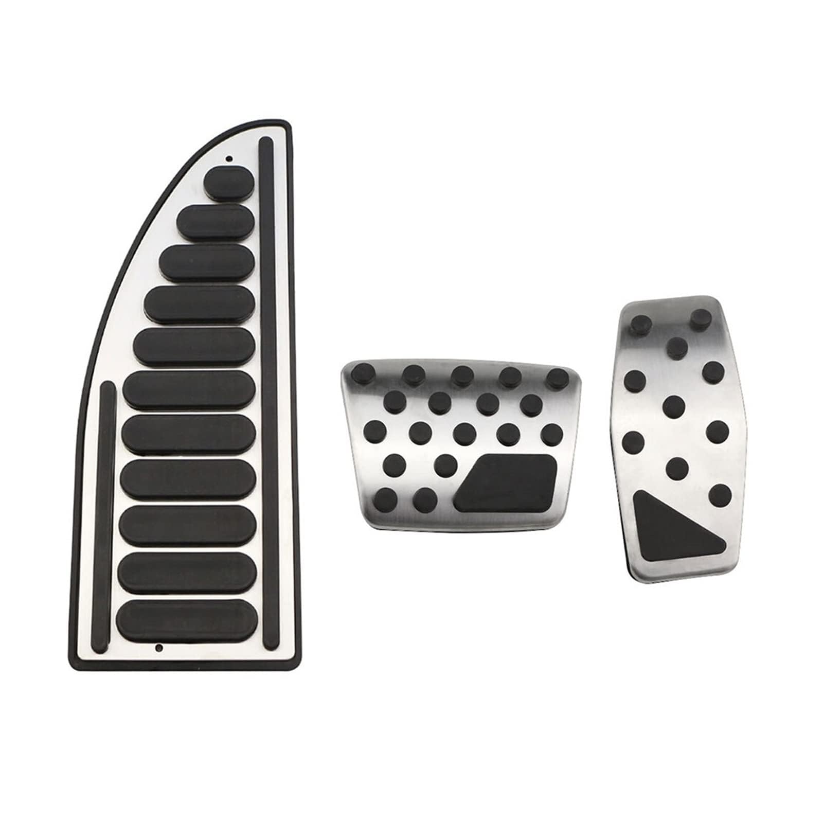 SHGUOMSC Car Pedal Cover Set for Jeep Renegade 2014-2021 Accelerator Brake Footrest Pad Accessories 1Pcs(At With Rest)