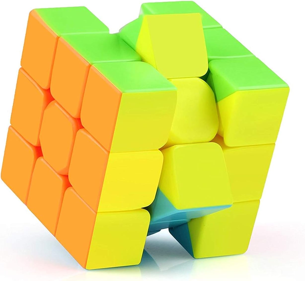 Storio Toys Puzzles Cubes 3X3 High Speed Sticker Less Magic Cube Game, Kid