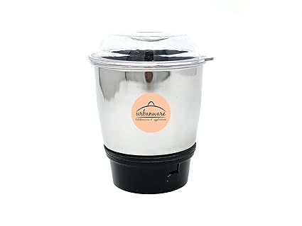 SSC Taper Chutney /Grinding jar for Mixer Grinder, with Warranty, 600ml