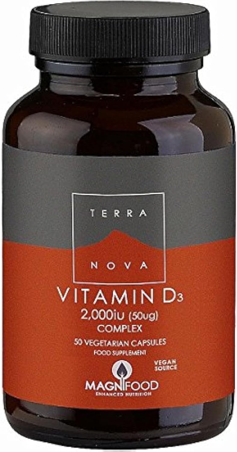 TERRANOVA Vitamin D3 2000Iu, 100 CT