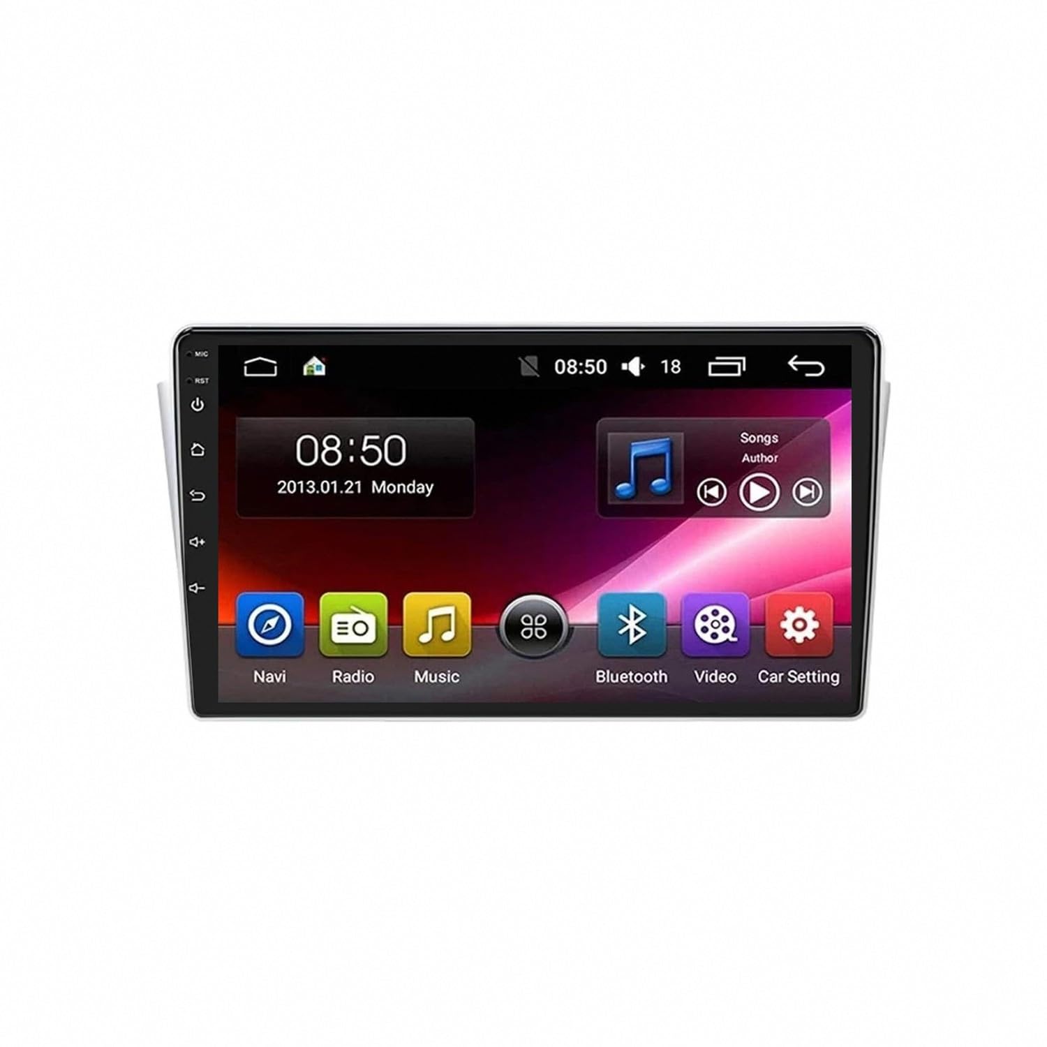 Ekran Z Bezprzewodowym Carplay I Android Auto dla Volkswagen VW Sagitar Jetta Bora 2011-2018 Ekran Dotykowy Hd, Bezprzewodowy Wyświetlacz Apple Carplay Do Samochodu, 8 Rdzeń 8G+256G