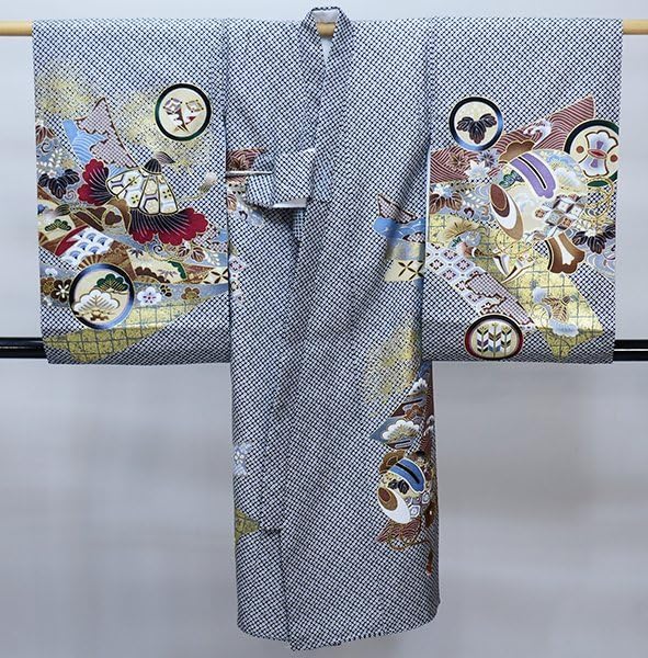 Amazon.co.jp: お宮参り 産着 のしめ 男児 男の子 正絹 綸子地 豪華 