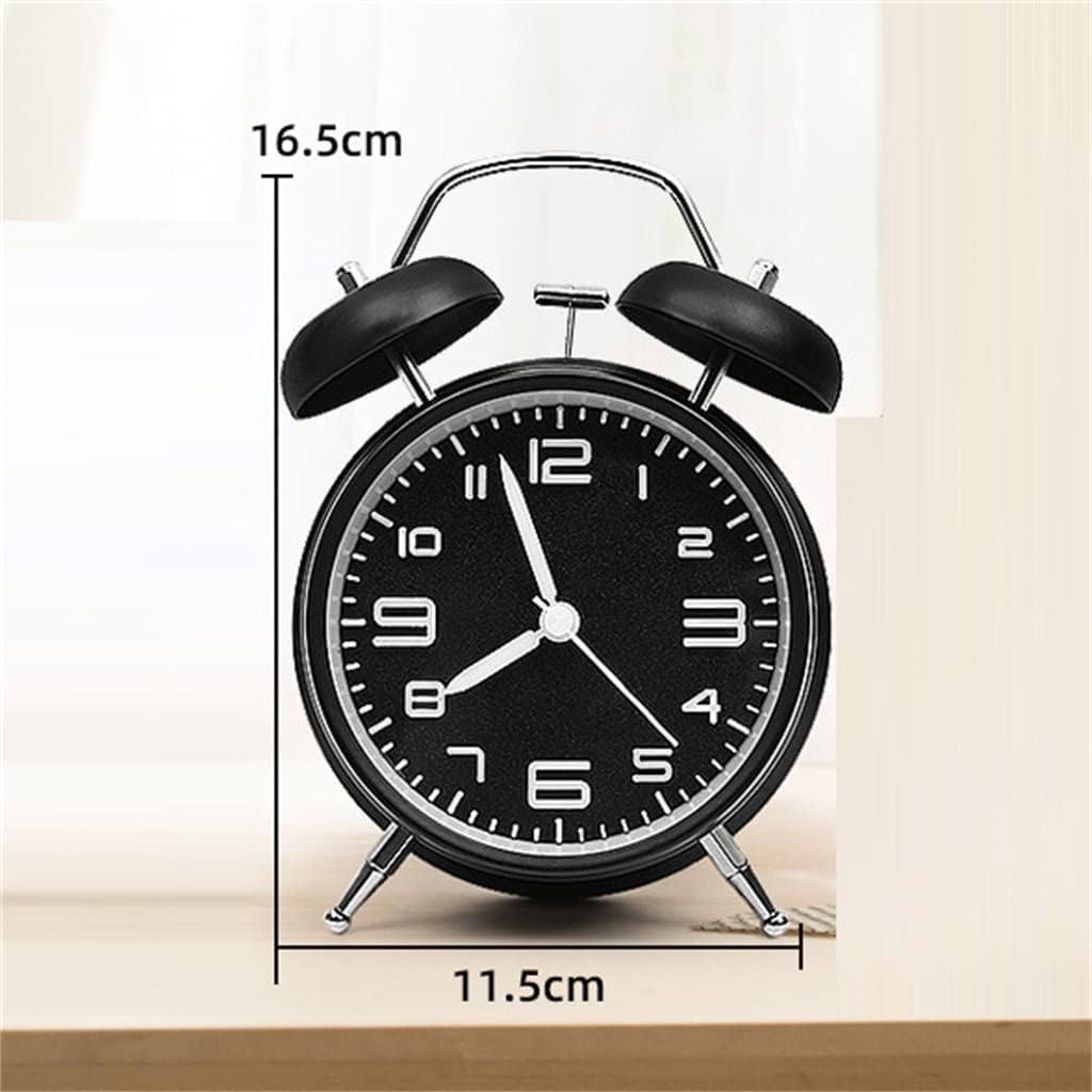 Alarm Clock Student Dormitory Super Loud Retro Luminous Multifunctional Bedside