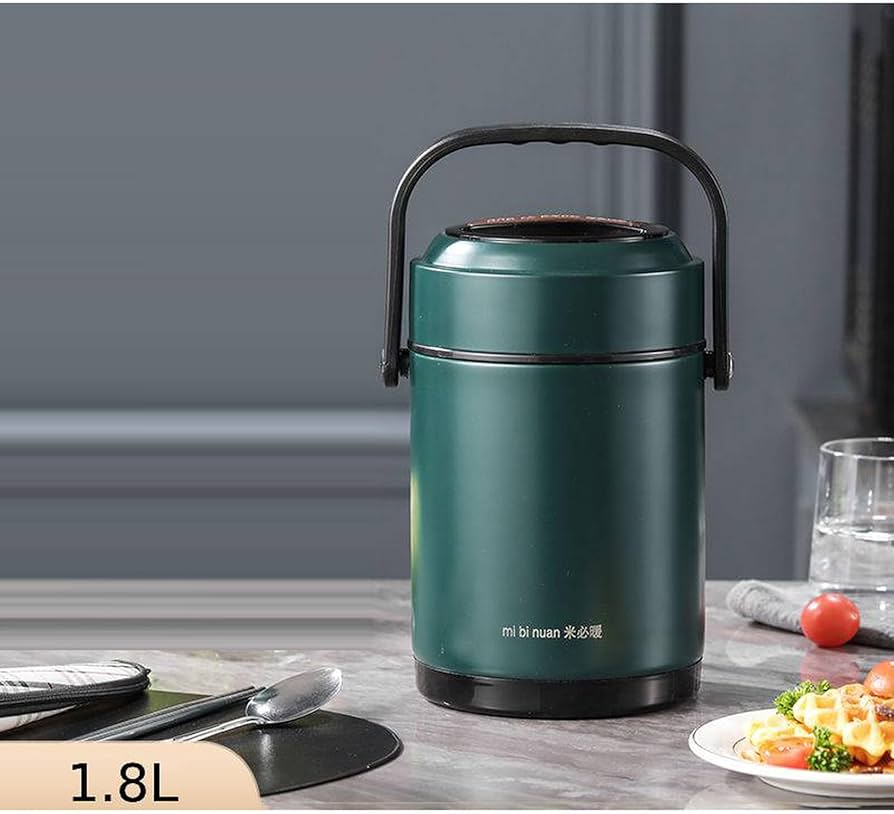 保温弁当箱 3段重ね式 レンジ対応*2 Amazon｜保温弁当箱 大容量 保温スープ容器 ステンレスランチ