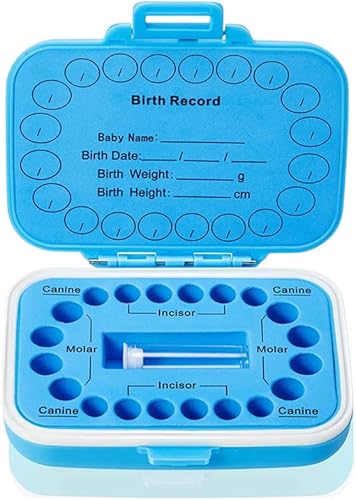Miniatura 2 de Caja de dientes de hada para bebé, cajas de dientes de polipropileno, caja de almacenamiento de dientes, caja de ahorro para niños perdidos de