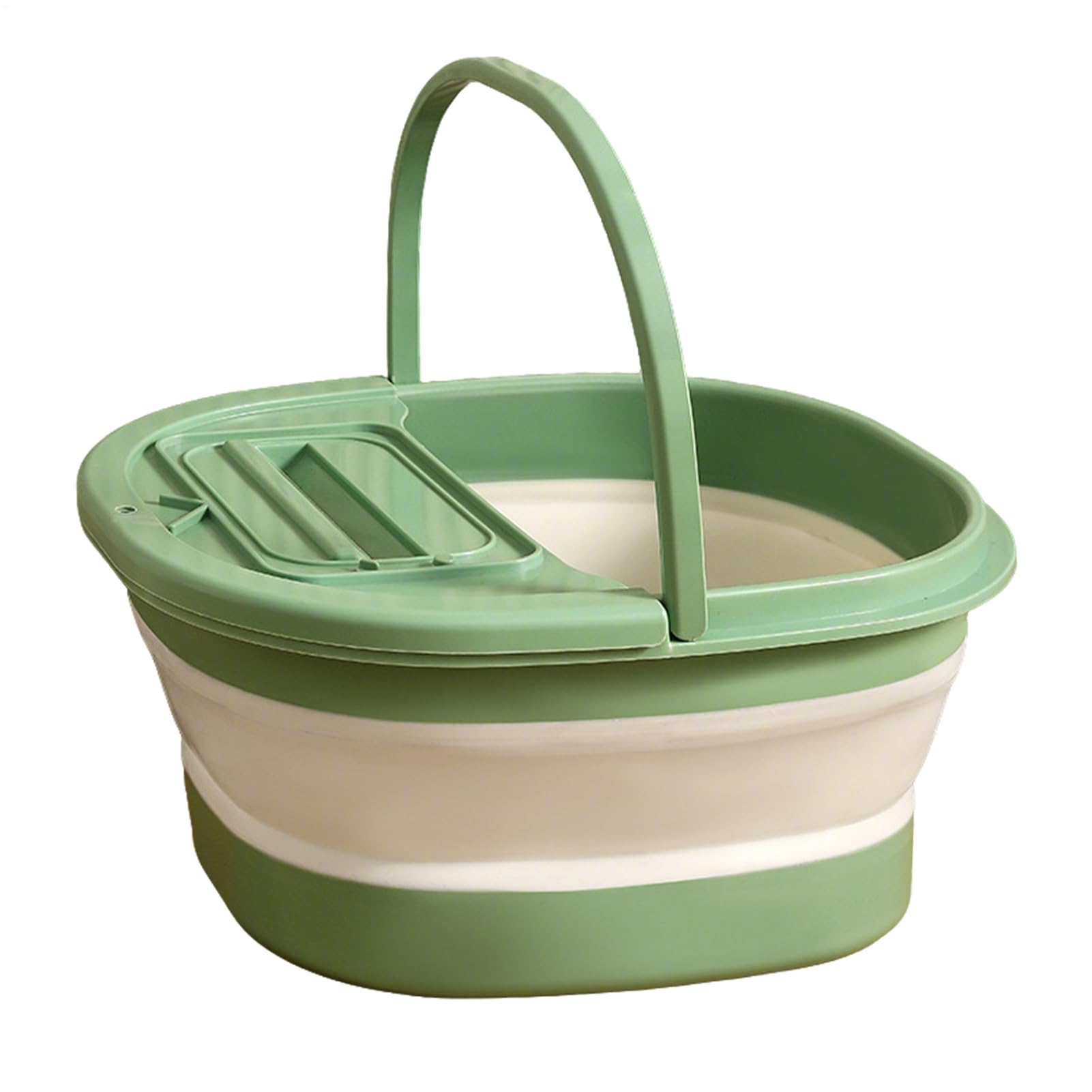 Bain de pieds de massage pliable pour spa à domicile et dortoir