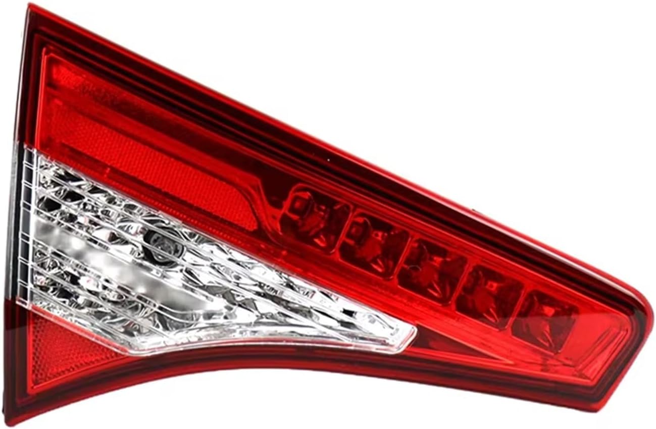 Auto Parts Compatible with Focus Hatchback 2009-2013 Car Taillight Left Right Rear Light Tail Lamp Rear Brake Light Cover Without Bulb No Line