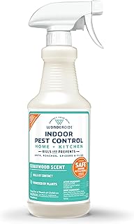 Wondercide - Indoor Pest Control Spray for Home and Kitchen - Ant, Roach, Spider, Fly, Flea, Bug Killer and Insect Repellent - with Natural Essential Oils - Pet and Family Safe — Cedarwood 16 oz