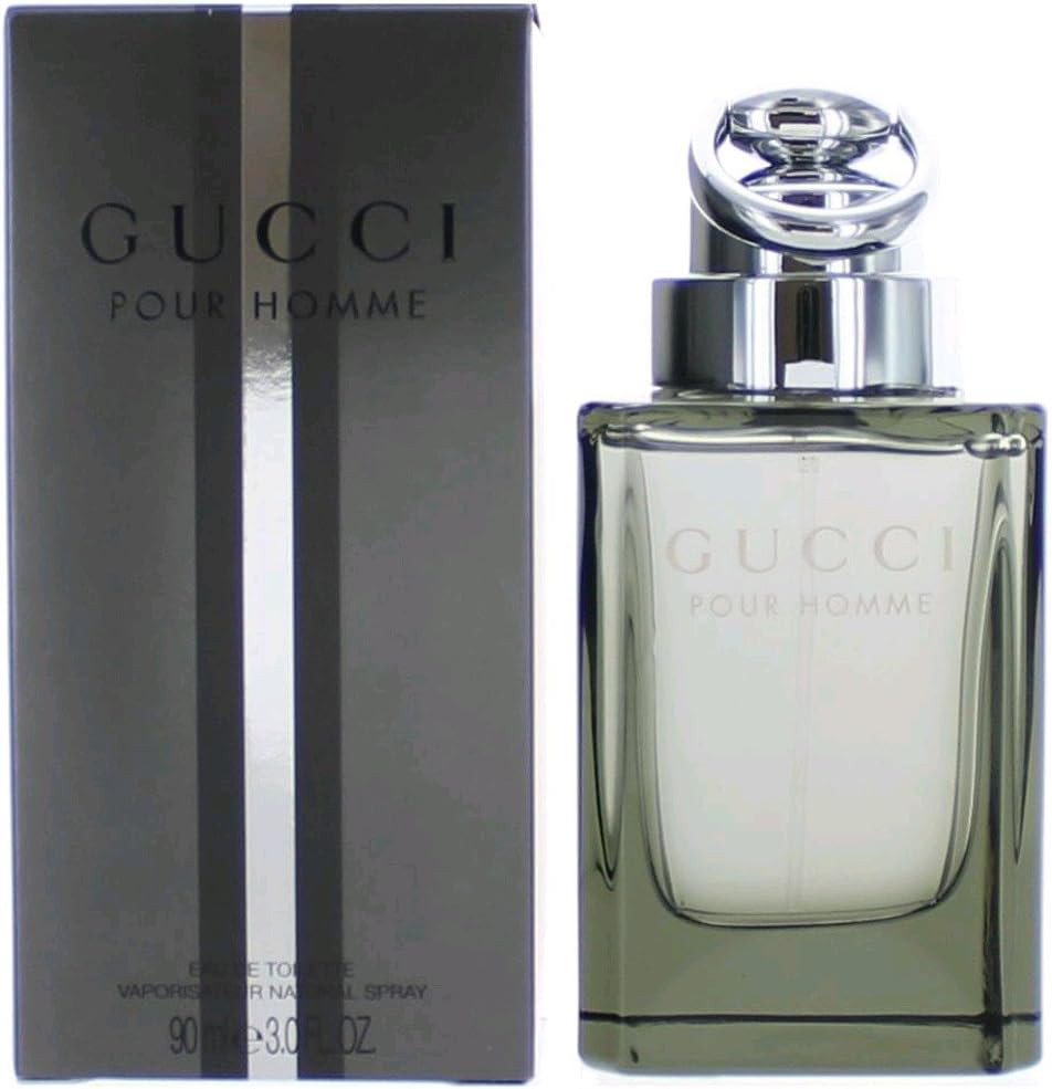 Gucci for Men Eau de Toilette Spray, 3 Ounce