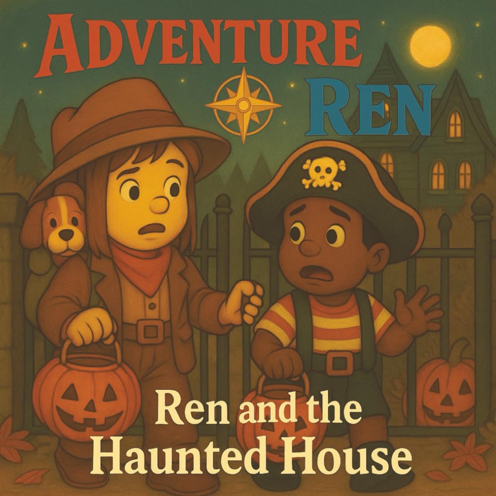 Ren and the Haunted House: A Heartwarming Tale of Bravery, Best Friends, and Trick-or-Treating. Perfect for children ages 2-6 (Adventure Ren books)