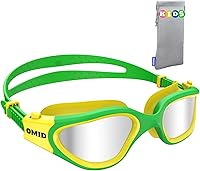 Vista 24 de OMID Kids Swim Goggles, P2mini Polarized Swimming Goggles Comfortable for Age 6-14